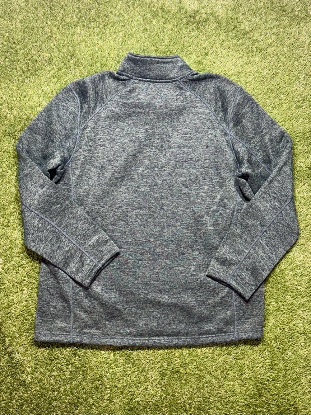 Eddie Bauer Radiator 1/4 Zip Fleece Pullover Mock Neck Men’s Size XL Green NWT